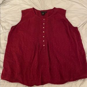 Burgundy Top